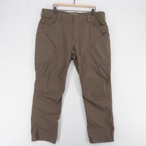 5.11 Tactical Capital Pants Mens 38x30 Brown Tactical Flex Tac Cargo Slim Fit